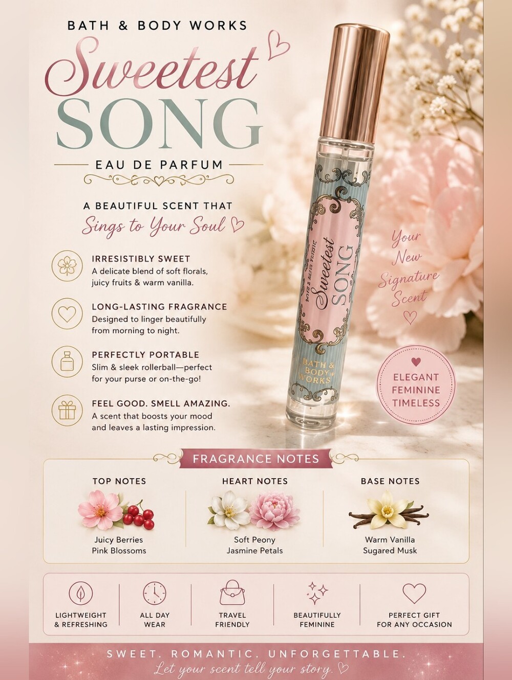 Bath & Body Works - Sweetest Song Spray